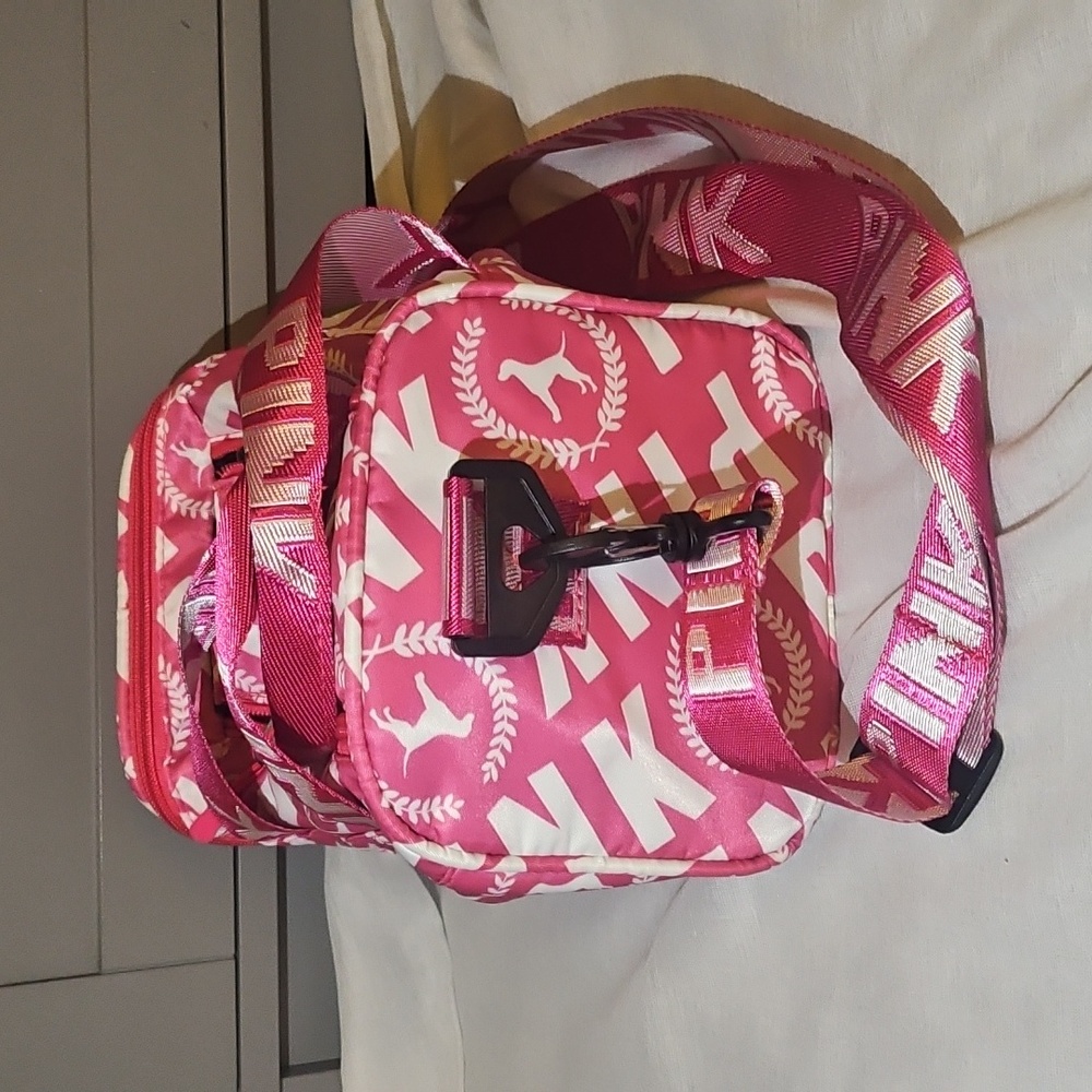 Victoria's Secret Pink Mini Small Crossbody Gym Bag - Picture 6 of 13